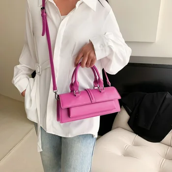 Луксозни Дизайнерски дамски чанти през рамо, чантата и чанта от водеща марка, качествена кожена чанта през рамо, модерен дамски чанти с къса дръжка