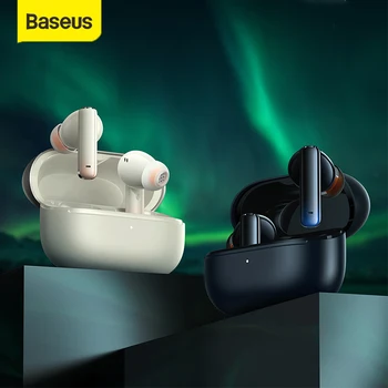 Baseus Storm 1 Слушалки Безжични Bluetooth 5.2 Слушалки TWS Адаптивни, Динамични Слушалки ANC с 6 Микрофони, Слушалки ENC Fone Gamer