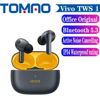 Vivo iQOO TWS 1 Bluetooth 5.3 49 db Слушалки С активно Шумопотискане Настоящите Безжични Слушалки 42 часа на автономна работа За IQOO 10 Pro