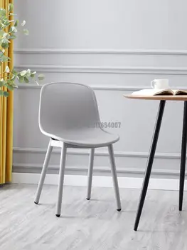 Скандинавски домашен стол Модерен минималистичен стол за хранене Net Red Ins Столче за приготвяне на чай с мляко, Работен стол, Стол за почивка