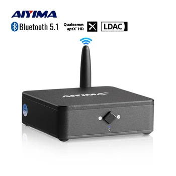 AIYIMA Audio B1 КПР HIFI, Bluetooth Приемник Без загуба ES9018 QCC5125 Bluetooth 5.1 Декодер APTX-HD LDAC OPT COA RCA Изход