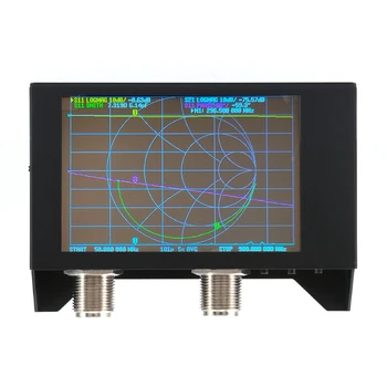 Вектор мрежов анализатор NanoVNA ССА-2N V2.2 50 khz-3 Ghz RF-VHF UHF Антена анализатор, Измеряющий параметри, Дуплексер, Напрежение Sta