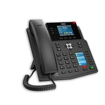Корпоративен цветен LCD телефон от серията X4, корпоративна VOIP-телефон с 12-SIP линии, в два цвята екран, корпоративна IP телефон X4U