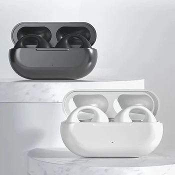Умни слушалки Bluetooth 5.3 Безжични спортни слушалки Водоустойчив Мини-слушалки с микрофон и докосване TWS Слушалки