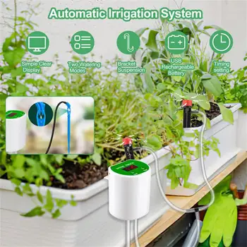 Помпа Интелигентен Водна помпа за капково напояване, система таймер, устройство за автоматично поливане на градината, инсталация за зареждане със Слънчева енергия